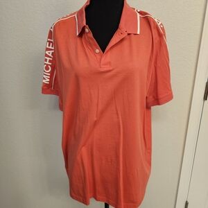 Michael Kors Red Polo Shirt for Men